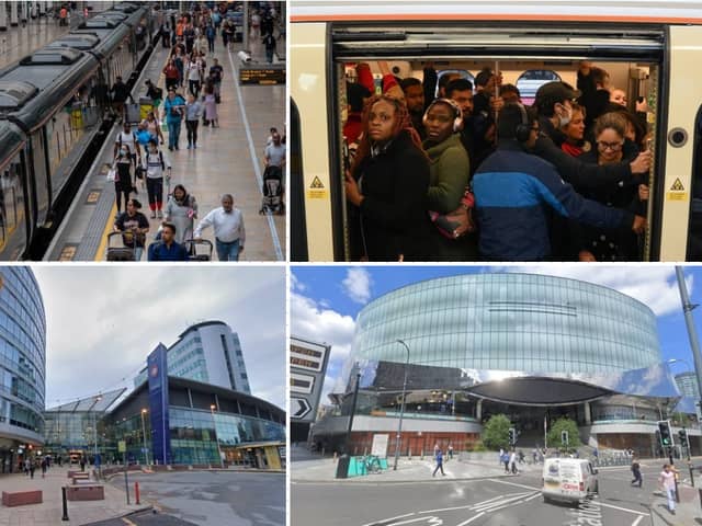 The UK's top 50 busiest railway stations