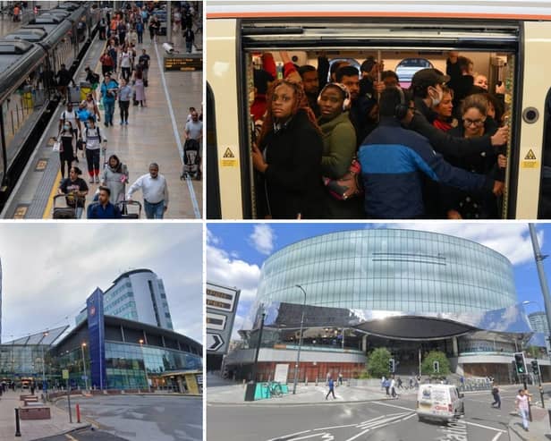 The UK's top 50 busiest railway stations