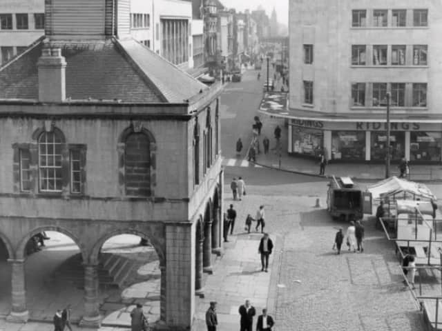 An archive view of King Street in South Shields.