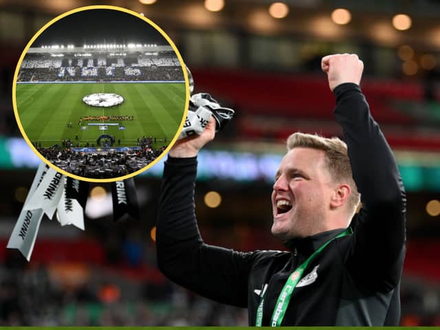 Newcastle United are eyeing a Champions League return