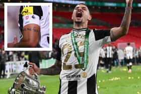 Bruno Guimaraes as Newcastle United captain. 