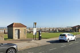 Proposed location for new self-service dog wash facility at Sea Road coastal spot in South Shields