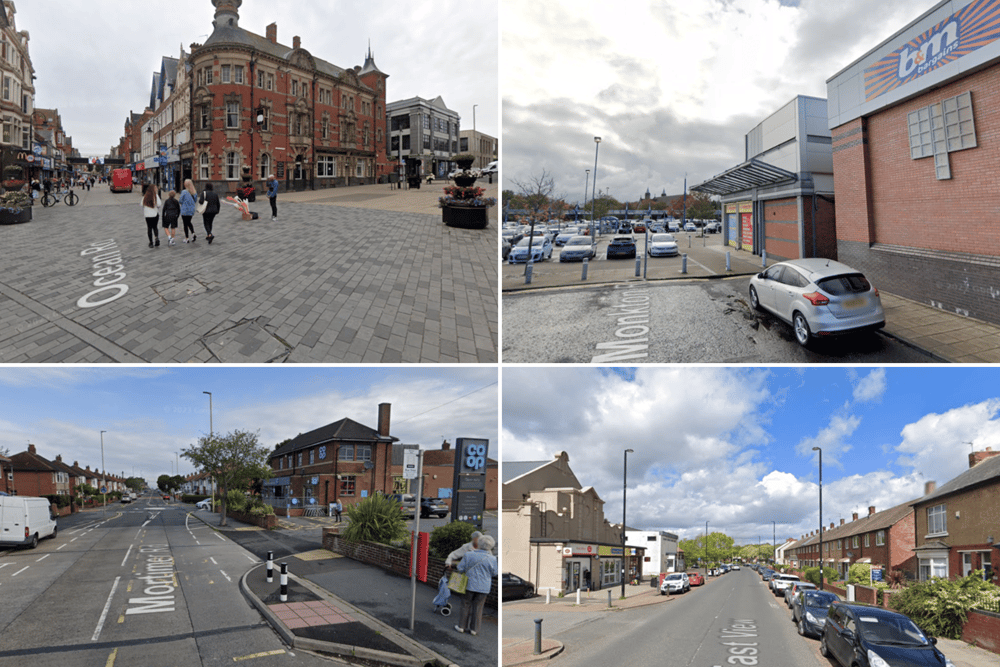 The most crime in South Tyneside was reported in and around these locations in February 2025.