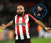 Bryan Mbeumo starts for Brentford against Newcastle United