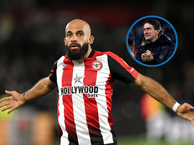 Bryan Mbeumo starts for Brentford against Newcastle United