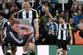 Eddie Howe and Sandro Tonali discuss Newcastle United match winning strike v Brentford. 