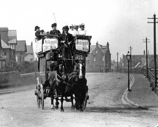 Sunderland Road before the construction of Readhead Park in an undated photo.
