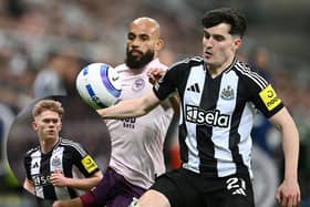 Newcastle United defender Tino Livramento
