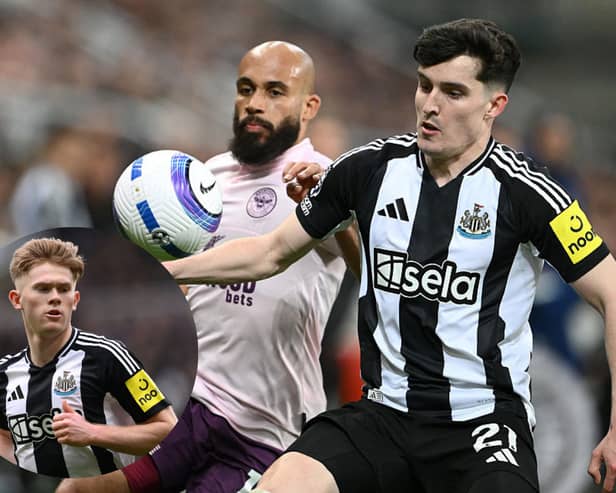 Newcastle United defender Tino Livramento