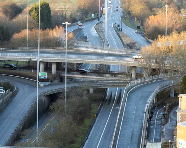 Newcastle's A167 Central Motorway