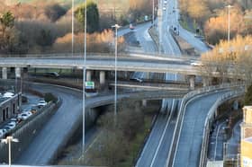 Newcastle's A167 Central Motorway