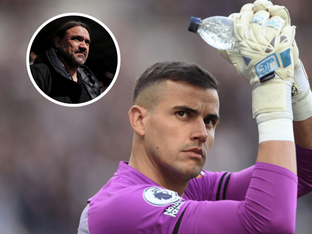 Karl Darlow will start for Leeds United against Luton Town this lunchtime