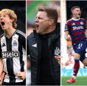 Both Anthony Gordon and Harvey Barnes will want to impress Eddie Howe and start v Leicester City.