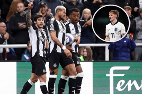 Joelinton is at risk of a Premier League suspension