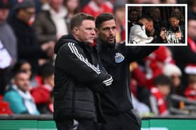 Jason Tindall and Eddie Howe