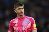 Nick Pope in action for Newcastle United. 