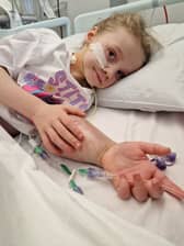 Bonnie Spence had just turned 5-years-old when she was diagnosed with an extremely rare form of childhood cancer - Rhabdoid Sarcoma