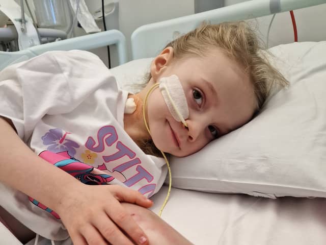 Bonnie Spence had just turned 5-years-old when she was diagnosed with an extremely rare form of childhood cancer - Rhabdoid Sarcoma