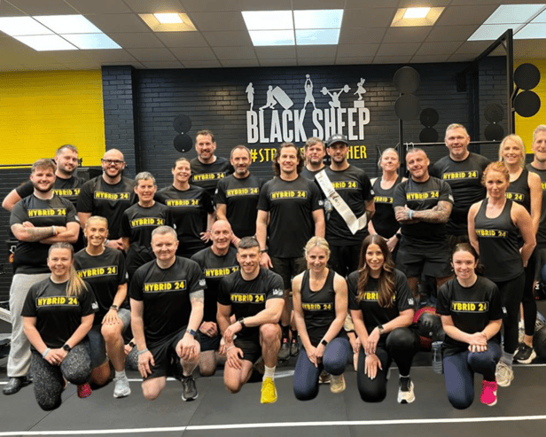 Members of the Black Sheep Fitness Academy took part in a 24-hour challenge in memory of legendary barber, Allan Stone. The challenge also saw money raised for the Chloe & Liam Together Forever Trust.