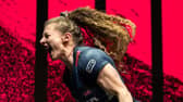 Bobbie Butters powerlifting in a competition