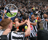 Fabian Schar scored for Newcastle United against PSG in the Champions League last season