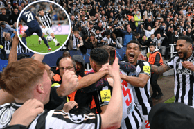 Fabian Schar scored for Newcastle United against PSG in the Champions League last season