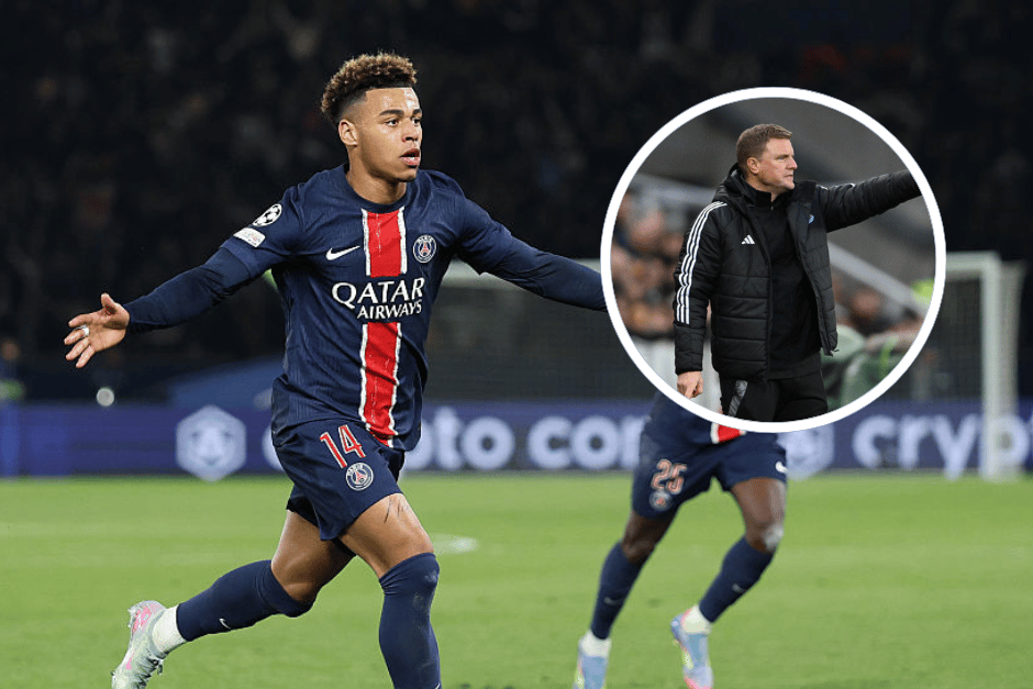 Newcastle United scouted Desire Doue before his move to PSG