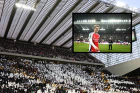 Arsenal's Martin Odegaard has described St James' Park as the toughest stadium to play at.