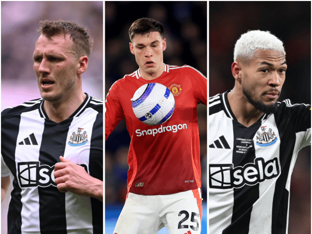 Dan Burn and Joelinton are at risk of a Premier League ban. Manuel Ugarte is not, however, despite being booked eight times this season.