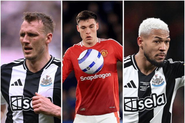 Dan Burn and Joelinton are at risk of a Premier League ban. Manuel Ugarte is not, however, despite being booked eight times this season.