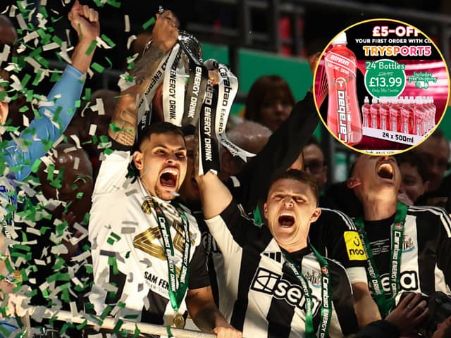 Newcastle United won the Carabao Cup last month. 
