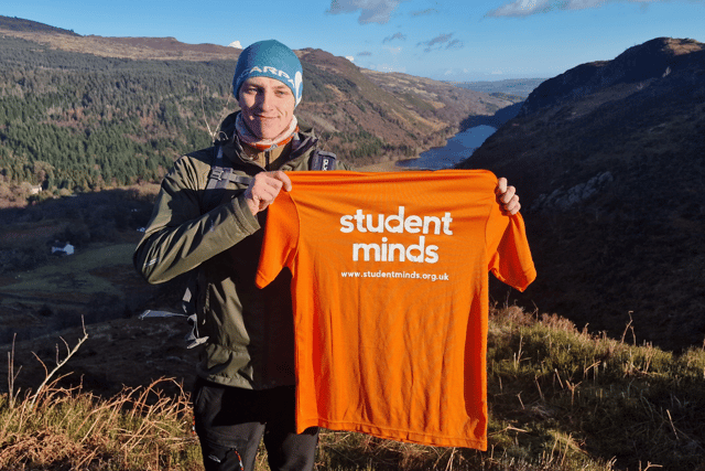 Xawery Wisniewski, from South Shields, is preparing to climb Mount Kilimanjaro to raise money for Student Minds.