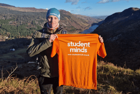Xawery Wisniewski, from South Shields, is preparing to climb Mount Kilimanjaro to raise money for Student Minds.