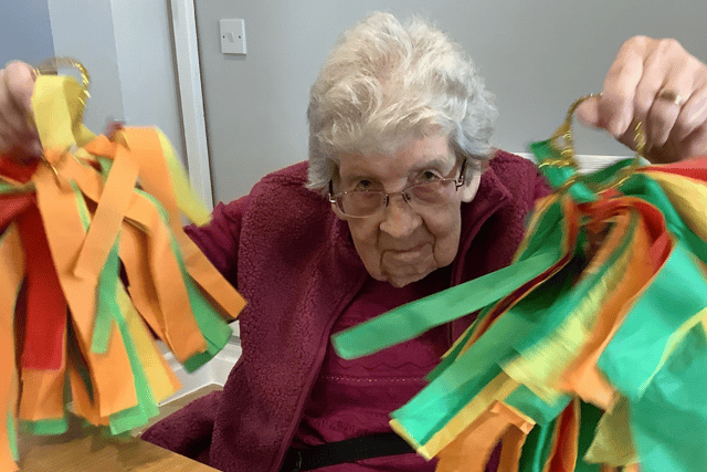 Vera, who recently celebrated her 100th birthday, has been supporting from the side lines.
