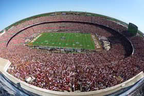 A general view during the game between the Oklahoma Sooners and Texas Longhorns at the Cotton Bowl on October 07, 2023 in Dallas, Texas. (Photo by Richard Rodriguez/Getty Images)