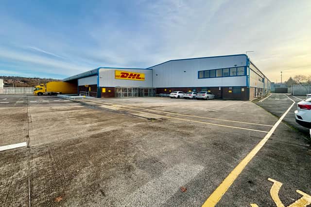 DHL's new Newcastle site