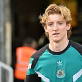 Newcastle United forward Anthony Gordon. 