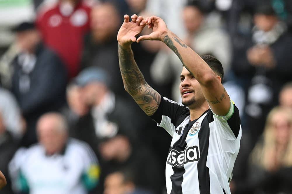 Bruno Guimaraes is loving life at Newcastle United. 