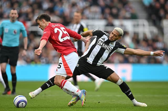 Joelinton and Manuel Ugarte