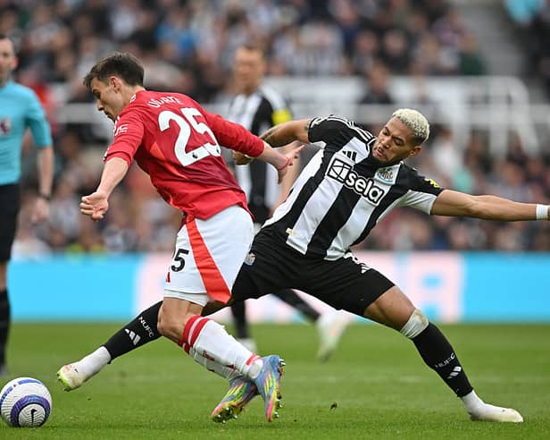 Joelinton and Manuel Ugarte