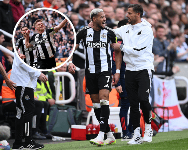 Joelinton and Jason Tindall