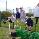 The community at Hebburn Lakes Primary School are celebrating receiving a Platinum OPAL Award.