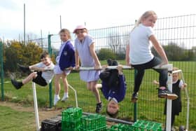 The community at Hebburn Lakes Primary School are celebrating receiving a Platinum OPAL Award.