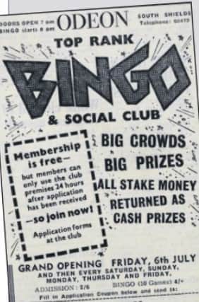 A big night at the Top Rank where bingo was expected to attract big prizes and big crowds.