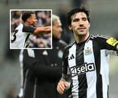 Sandro Tonali and Jacob Murphy