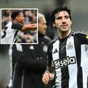 Sandro Tonali and Jacob Murphy