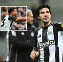 Sandro Tonali and Jacob Murphy
