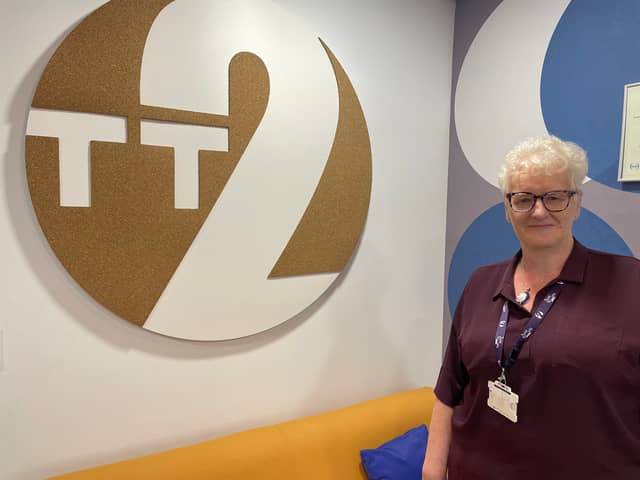 Tracy Scrivener has worked at the Tyne Tunnels for 44 years. She first joined the organisation in May 1981 working in the counting room.