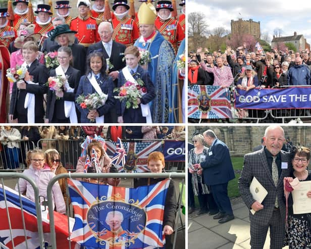 King Charles and Queen Camilla were visiting the region for the Royal Maundy Service.