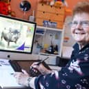 South Shields animator, Sheila Graber.